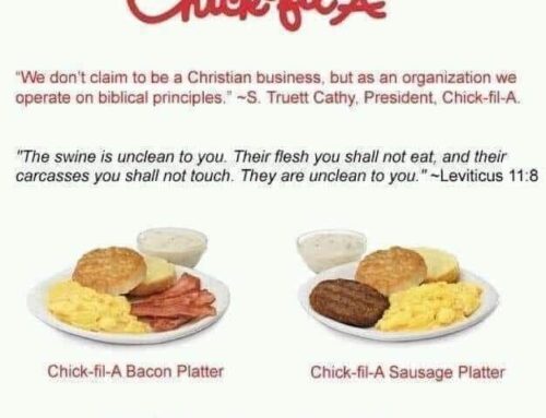 Christianity Criticisms: “Even Christians Don’t Follow The WHOLE Bible”